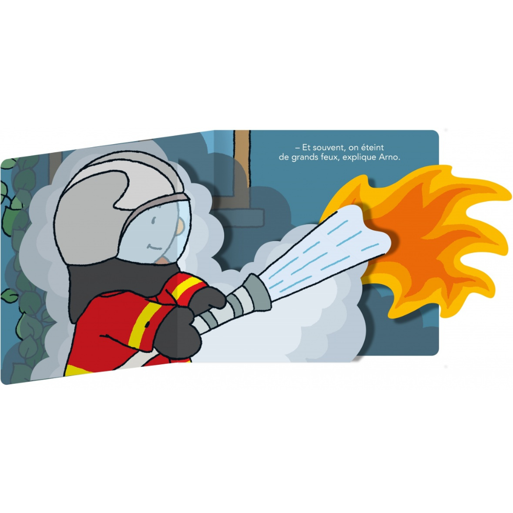 T'choupi Super Pompier - Livre animé tout carton avec pop-ups pour découvrir le monde des pompiers - Dès 2 ans - 2 - Eveil Montessori Maroc