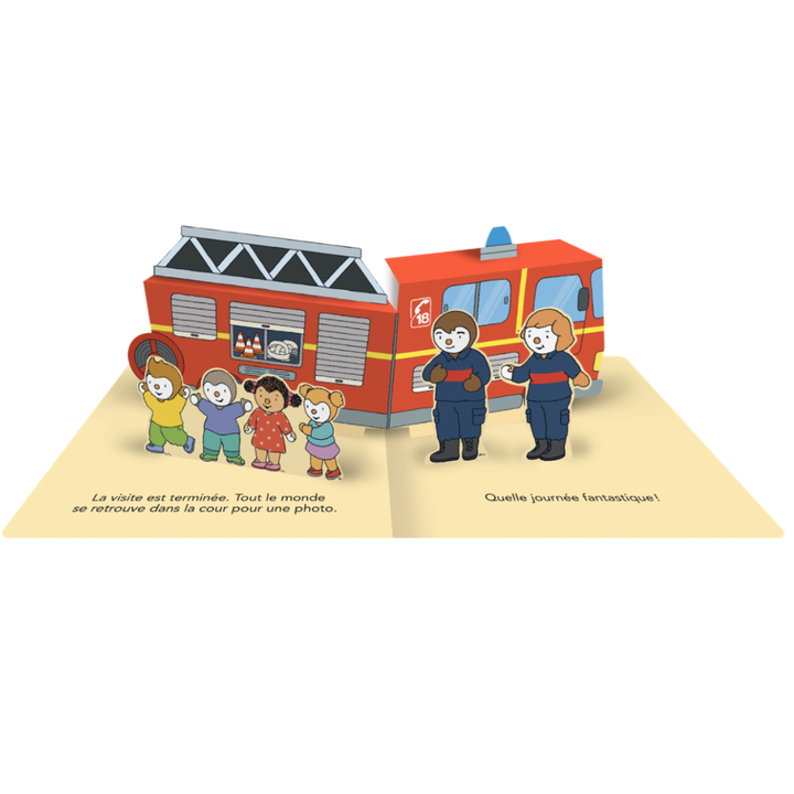 T'choupi Super Pompier - Livre animé tout carton avec pop-ups pour découvrir le monde des pompiers - Dès 2 ans - 3 - Eveil Montessori Maroc