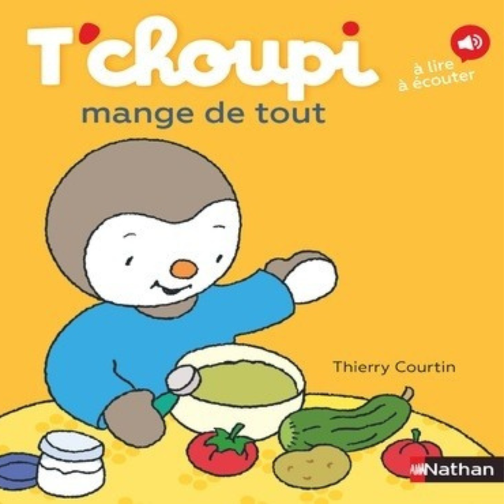 T'choupi mange de tout - Dès 2 ans - 1 - Eveil Montessori Maroc