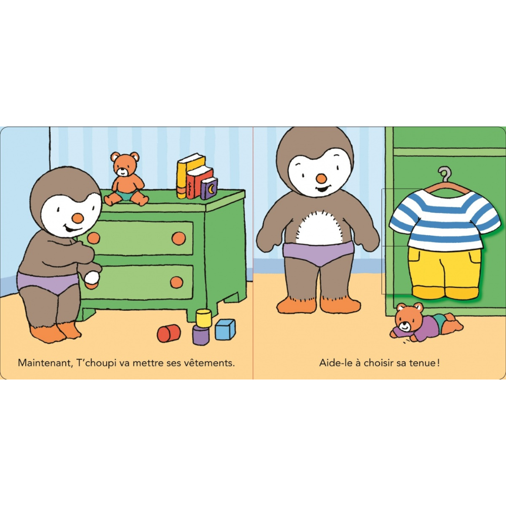 T'choupi s'habille comme un grand - Avec 7 animations pour encourager l'autonomie - Dès 2 ans - 3 - Eveil Montessori Maroc