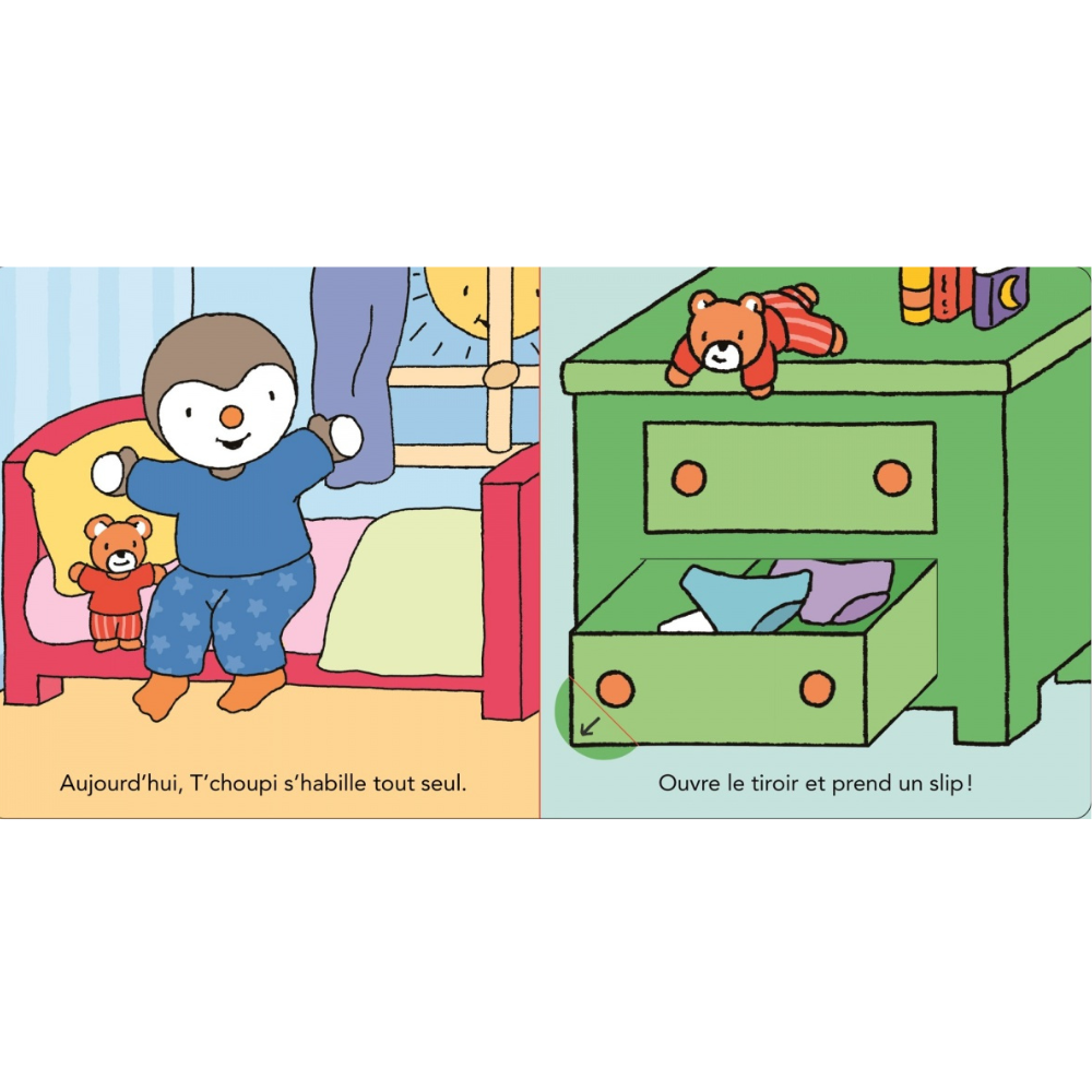 T'choupi s'habille comme un grand - Avec 7 animations pour encourager l'autonomie - Dès 2 ans - 2 - Eveil Montessori Maroc