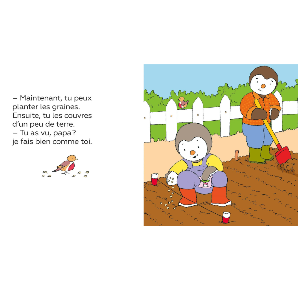 T'choupi jardine - Dès 2 ans