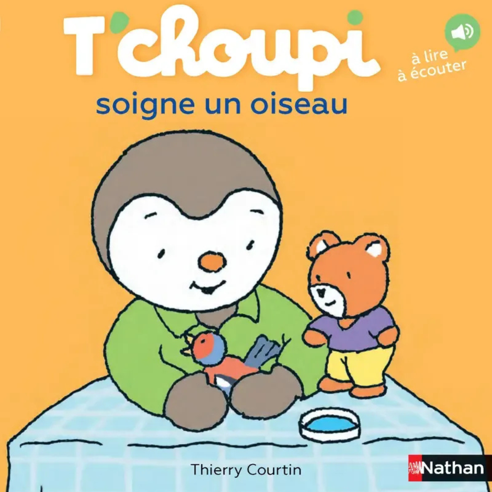 T'choupi soigne un oiseau - Dès 2 ans - 1 - Eveil Montessori Maroc