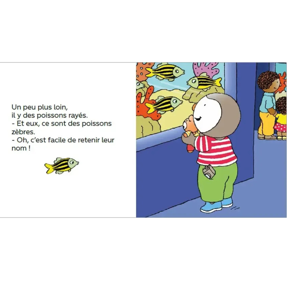 T'choupi va à l'aquarium - Album - dès 2 ans - 2 - Eveil Montessori Maroc