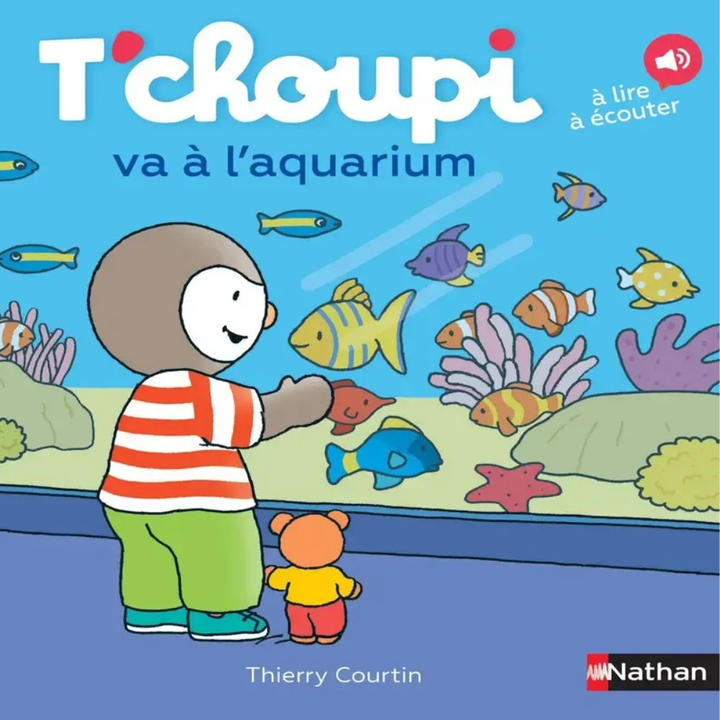 T'choupi va à l'aquarium - Album - dès 2 ans - 1 - Eveil Montessori Maroc