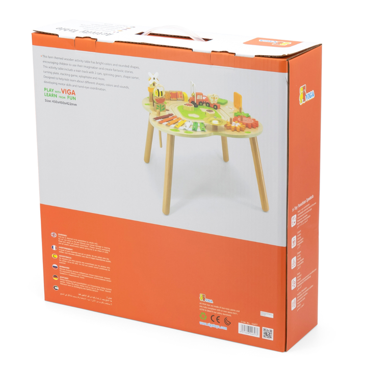 Table d'Activités - 10 - Eveil Montessori Maroc