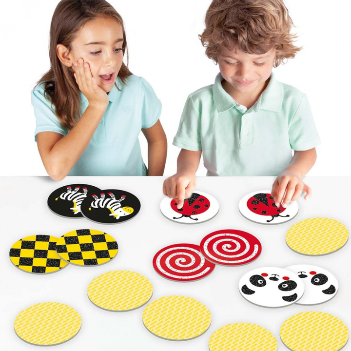 Tacto-memory discrimination visuelle - 1 - Eveil Montessori Maroc