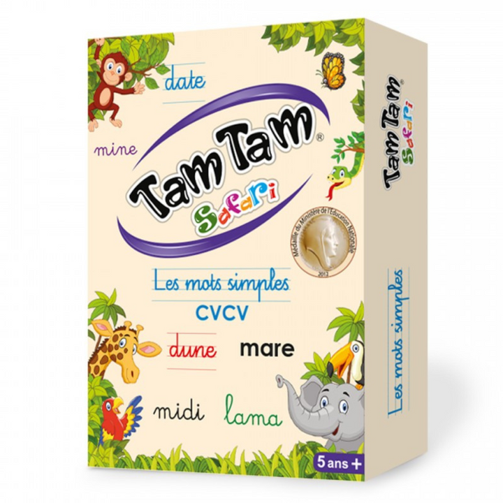 Tam Tam Safari : Les mots simples CVCV