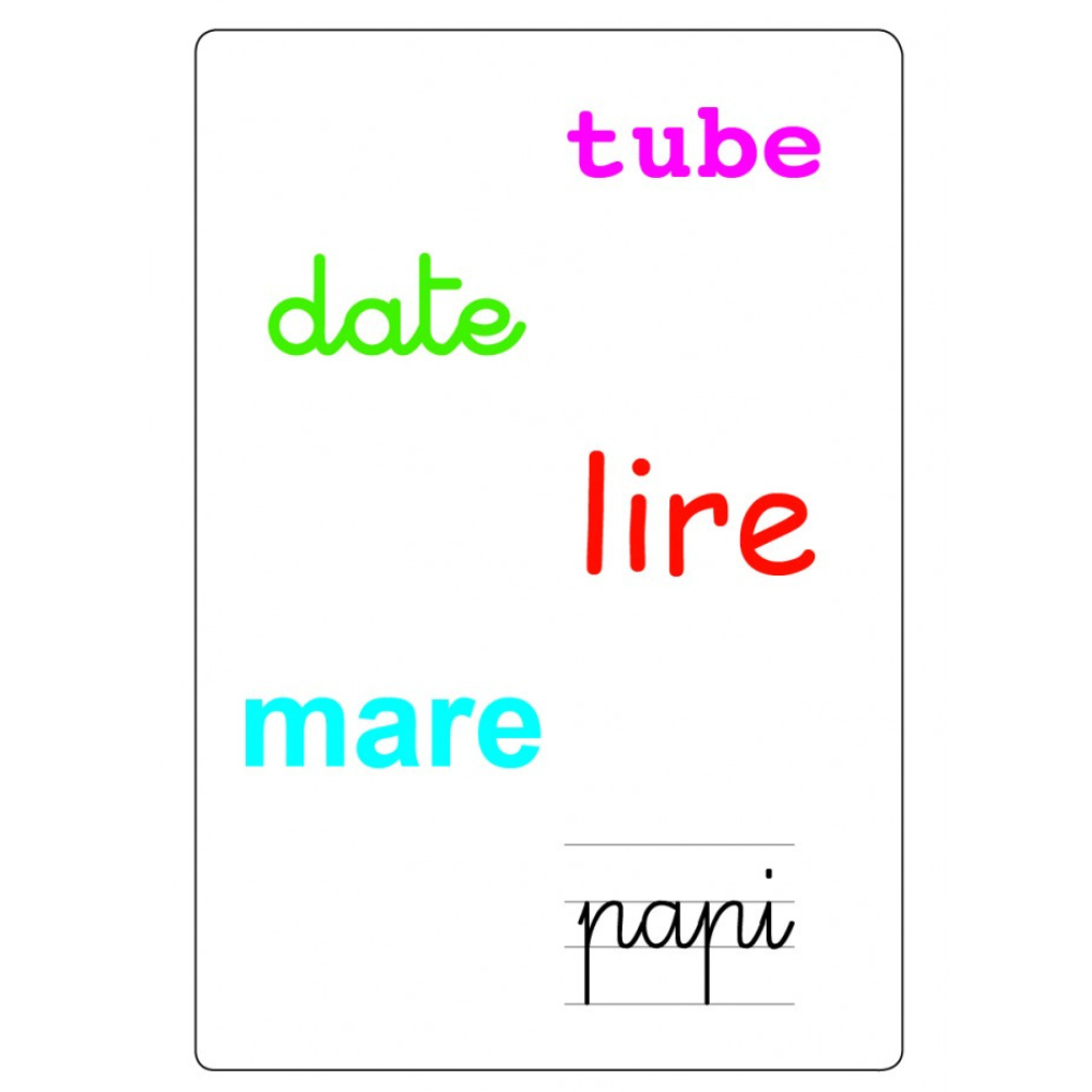 Tam Tam Safari : Les mots simples CVCV