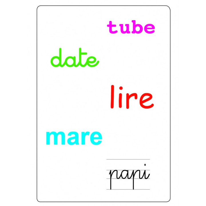 Tam Tam Safari : Les mots simples CVCV