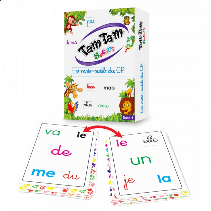 Tam Tam safari : Les mots-outils du CP