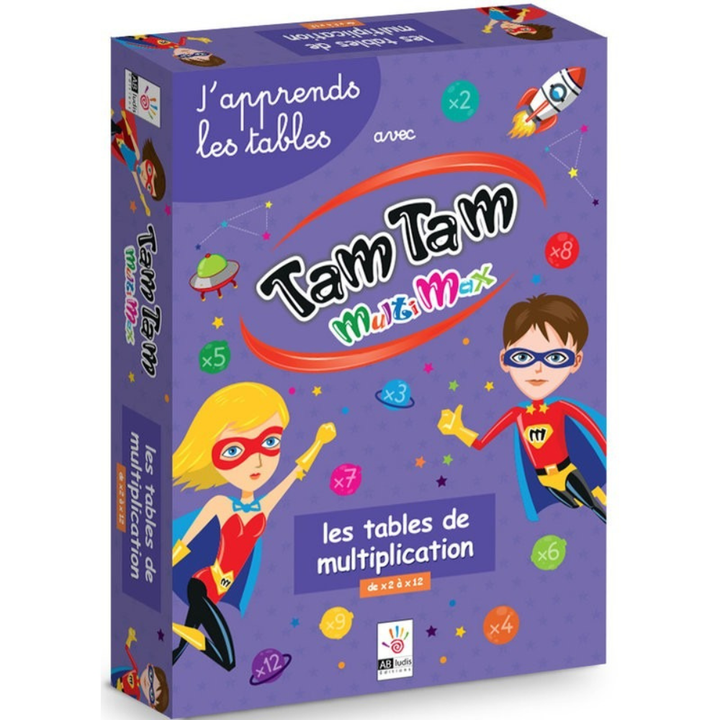 Tam tam Multimax - Coffret Multiplication - 1 - Eveil Montessori Maroc