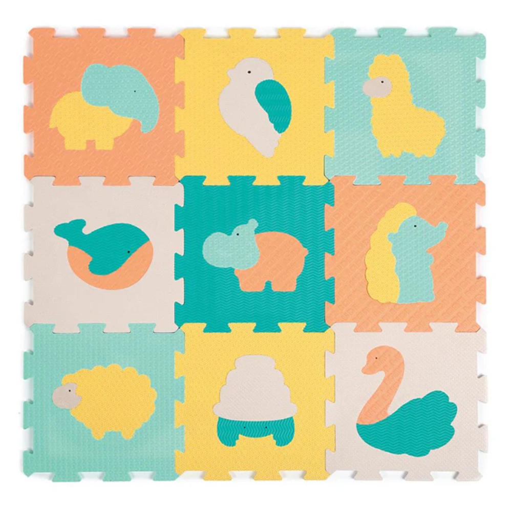 Tapis De Jeu Dalles ANIMAUX