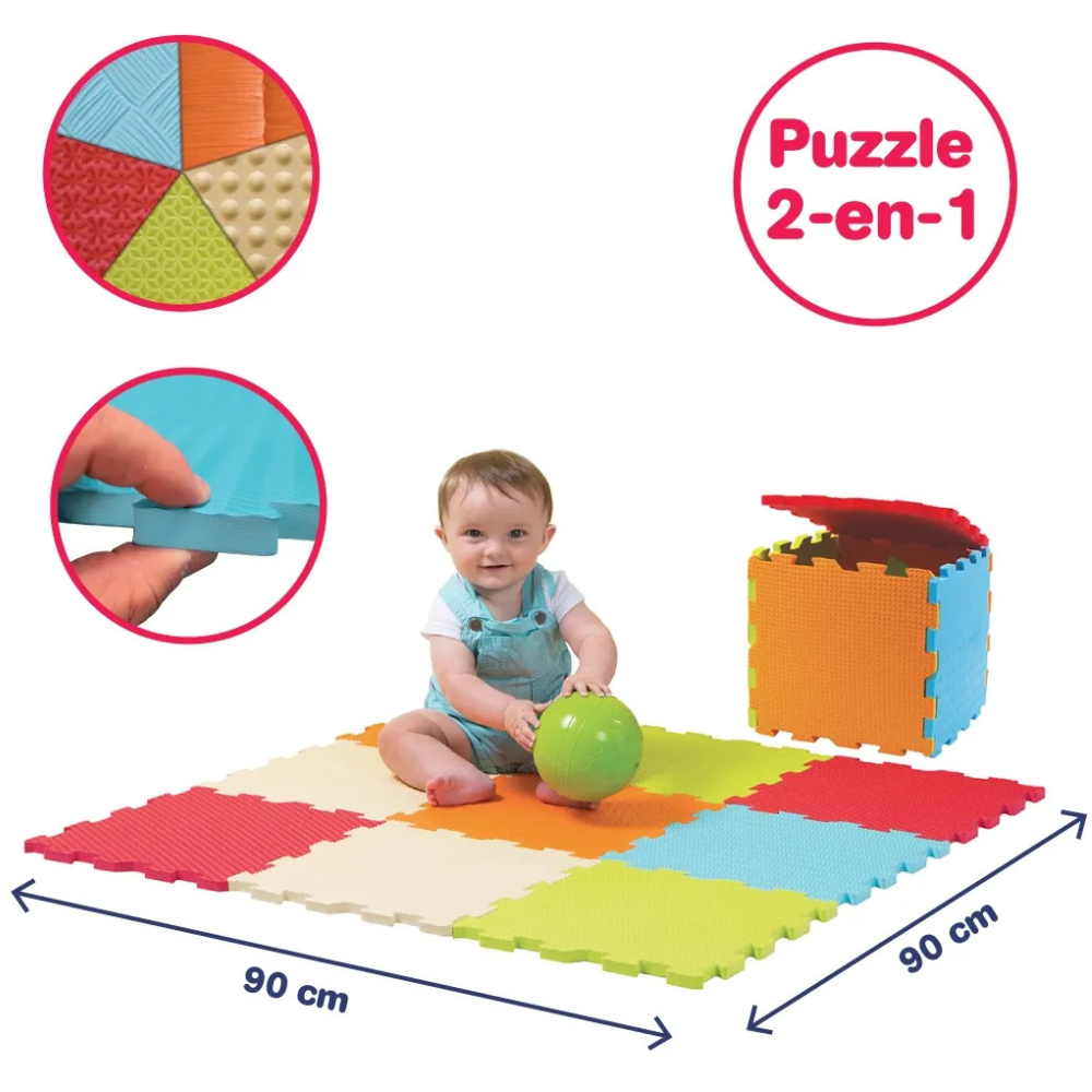 Tapis Mousse Uni - 3 - Eveil Montessori Maroc