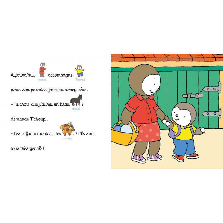 T'choupi au poney club - Une histoire à lire à 2 voix - Dès 2 ans