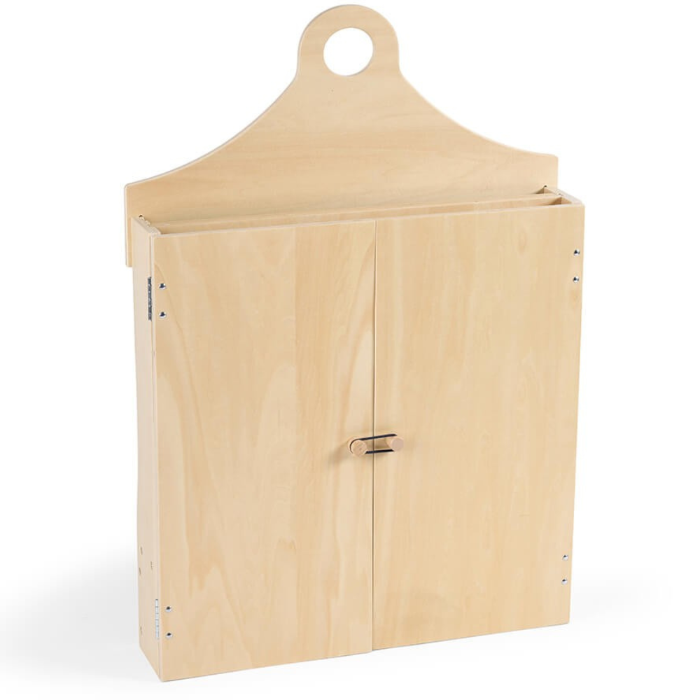 Théâtre en bois avec personnages