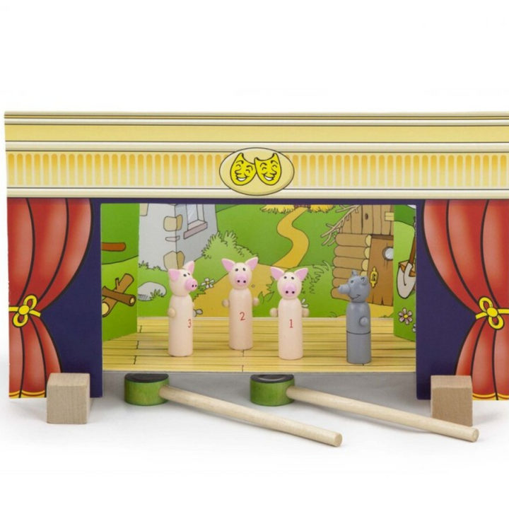 Théâtre magnétique avec 4 scènes