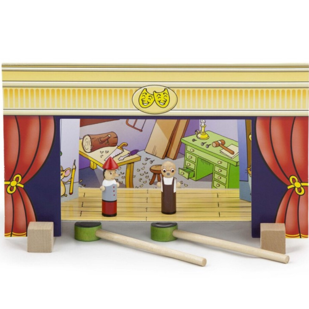 Théâtre magnétique avec 4 scènes