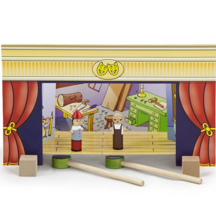 Théâtre magnétique avec 4 scènes