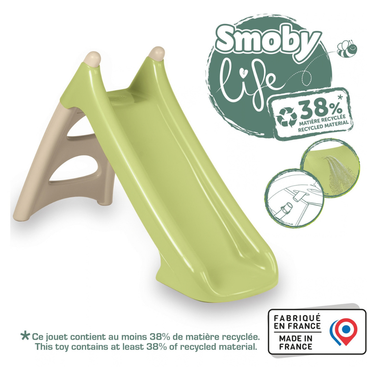 Toboggan XS Vert Smoby - 2 - Eveil Montessori Maroc