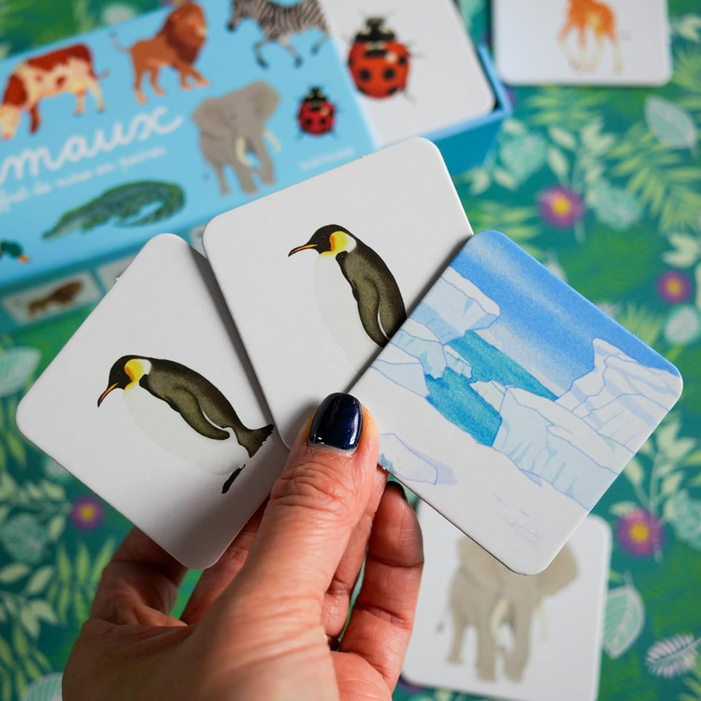 Tout-petit Montessori - Animaux - mon coffret de mise en paires - Dès 15 mois - 2 - Eveil Montessori Maroc