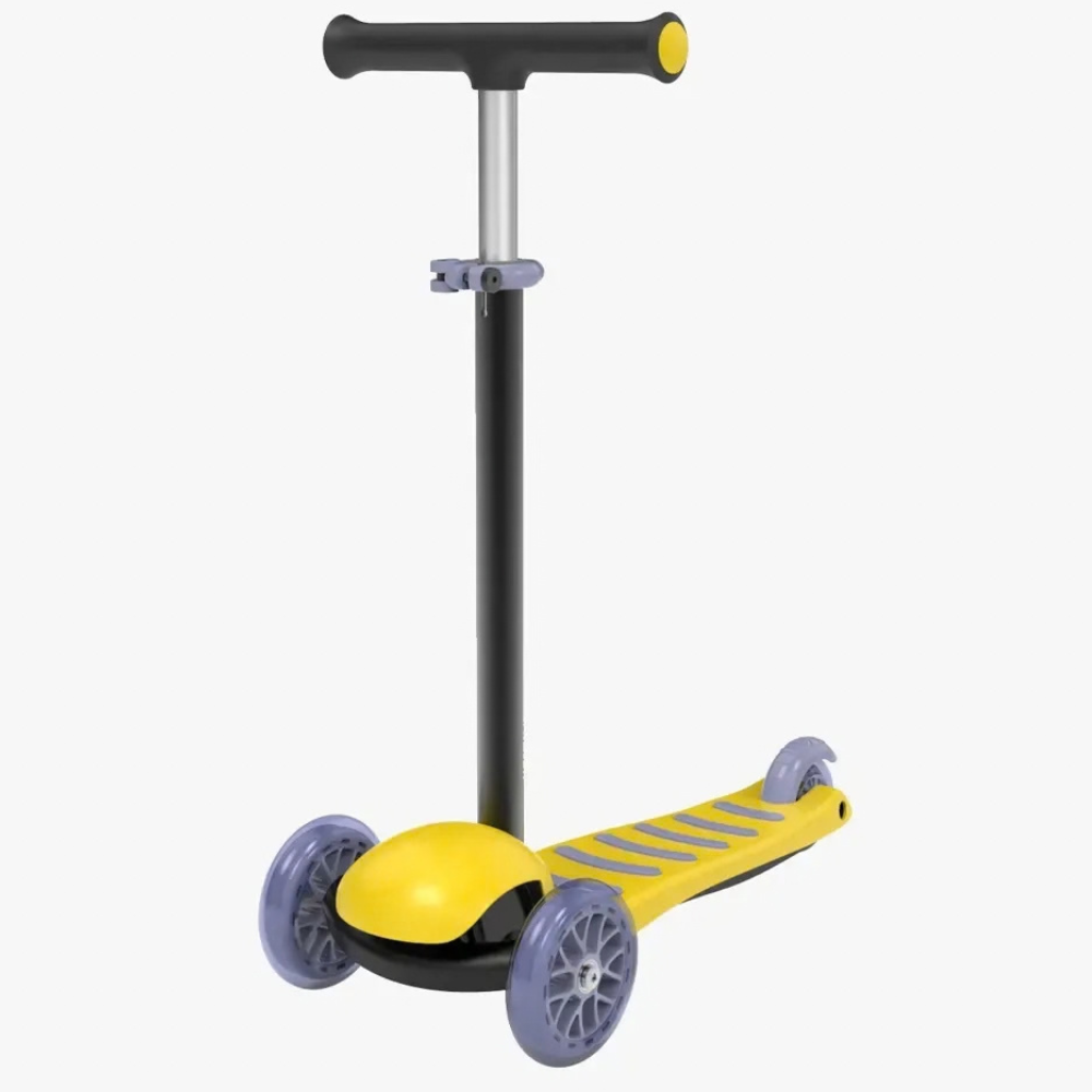 Trottinette 3 roues pour enfants - Jaune - 1 - Eveil Montessori Maroc