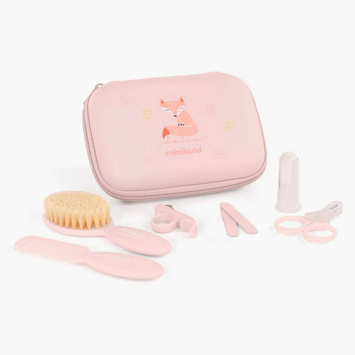 Trousse de Toilette Bébé Baby Kit - Rose