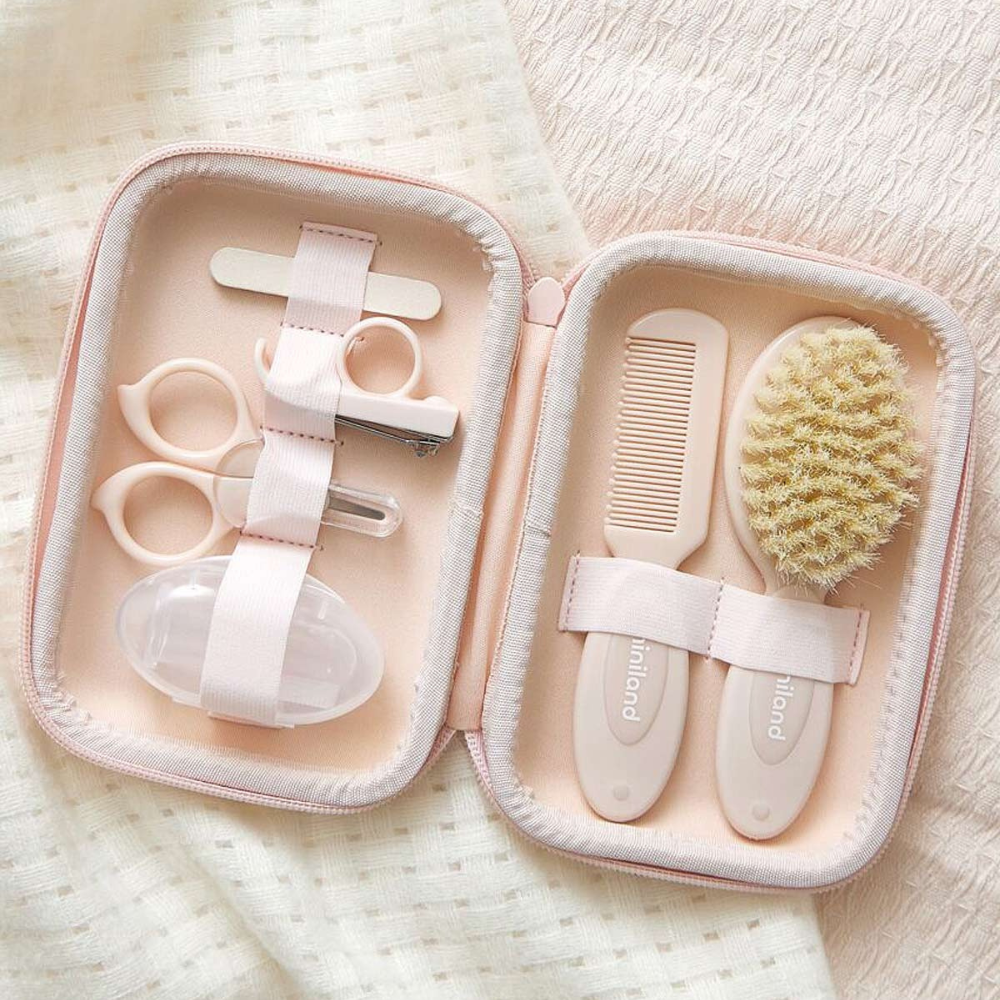 Trousse de Toilette Bébé Baby Kit - Rose