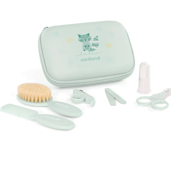 Trousse de Toilette Bébé Baby Kit Mint - Vert