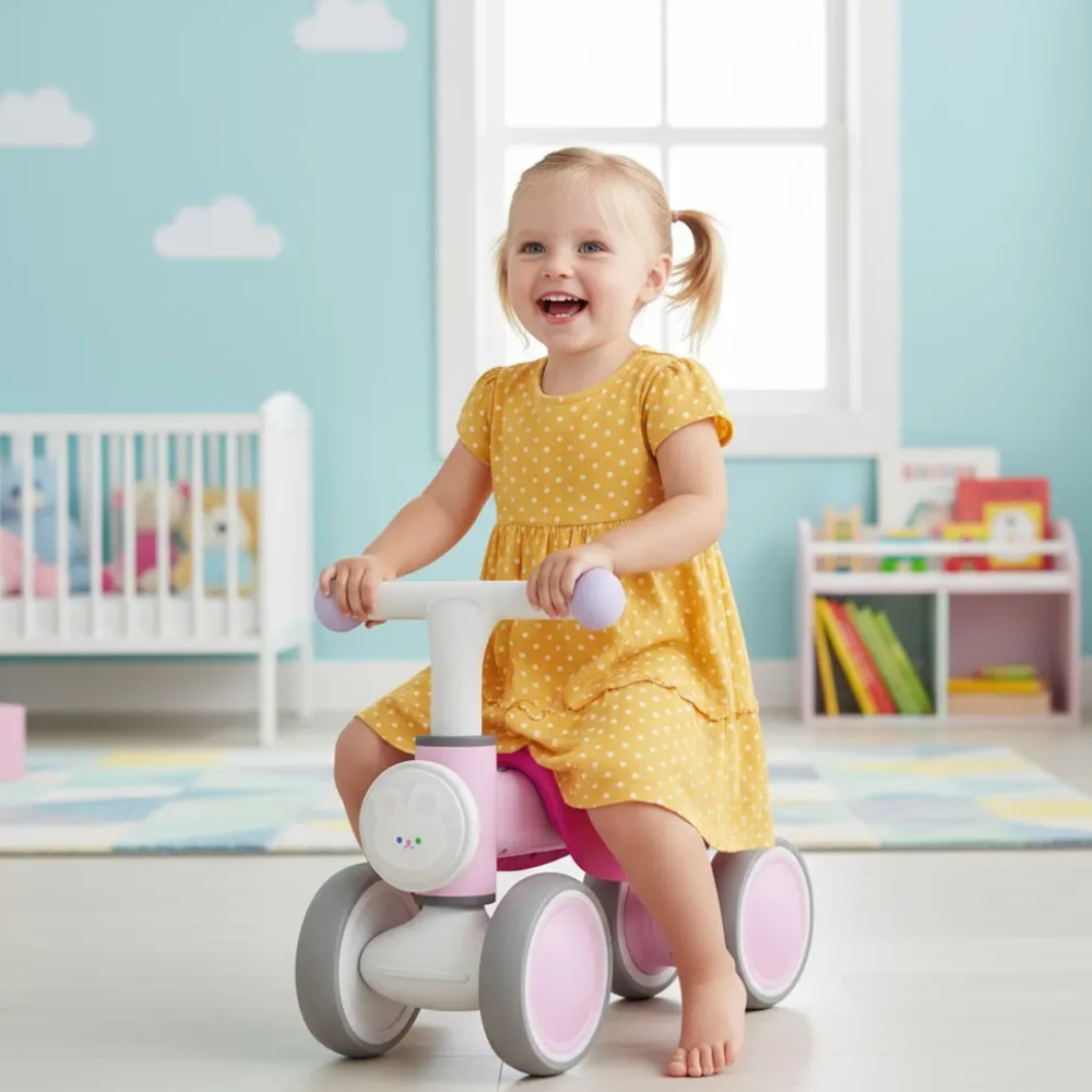 Vélo d'équilibre Rose