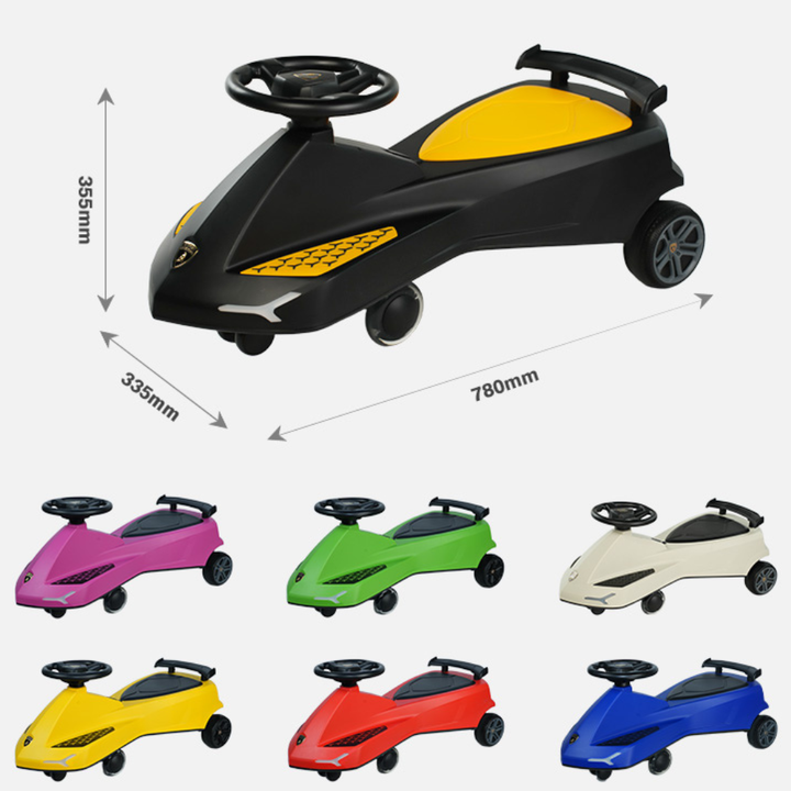 Voiture à balancier Lamborghini - Noir