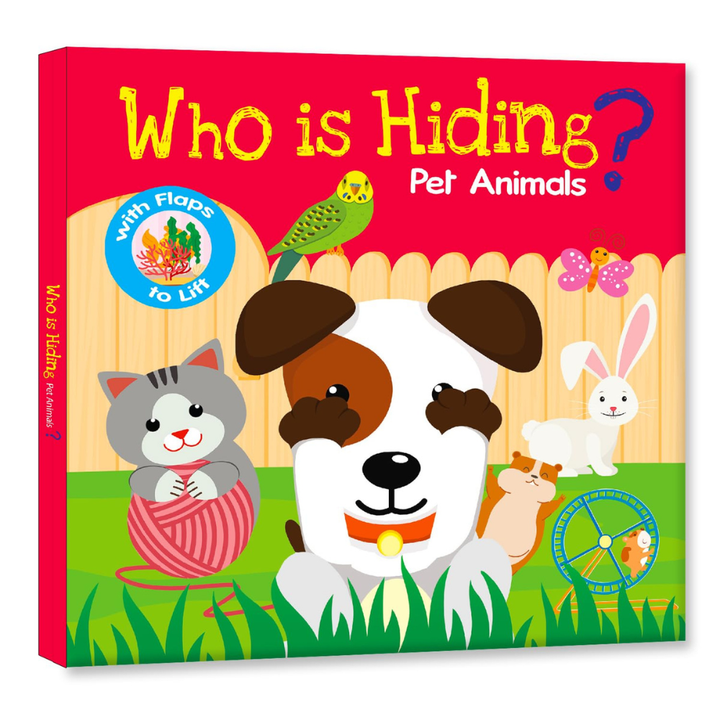 Who Is Hiding? Pet Animals - 1 - Eveil Montessori Maroc