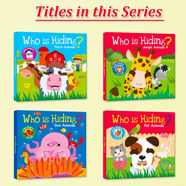 Who Is Hiding? Pet Animals - 7 - Eveil Montessori Maroc