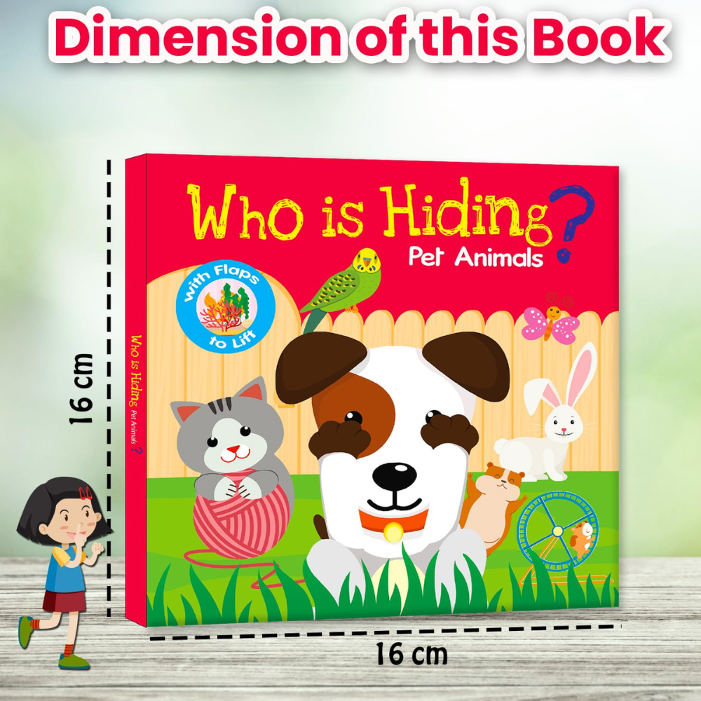 Who Is Hiding? Pet Animals - 2 - Eveil Montessori Maroc