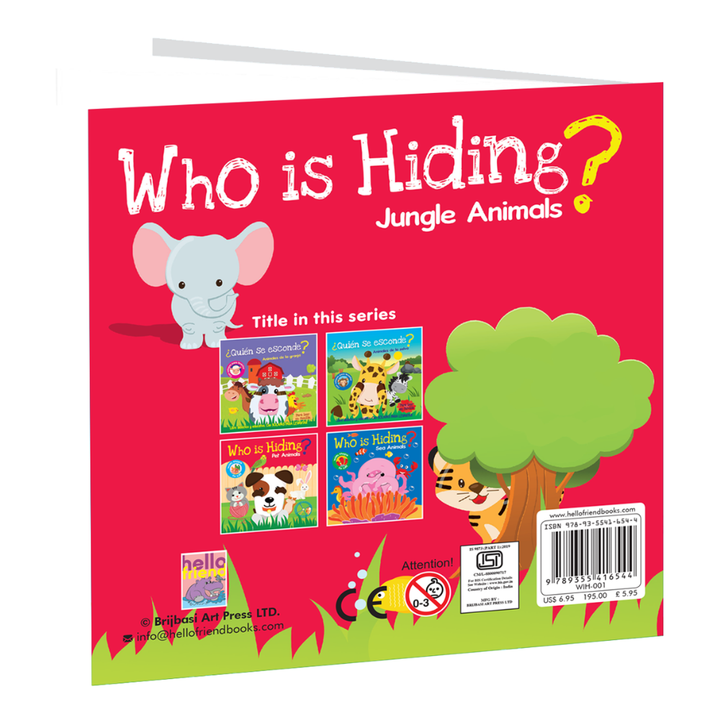 Who Is Hiding? – Jungle Animals - 5 - Eveil Montessori Maroc