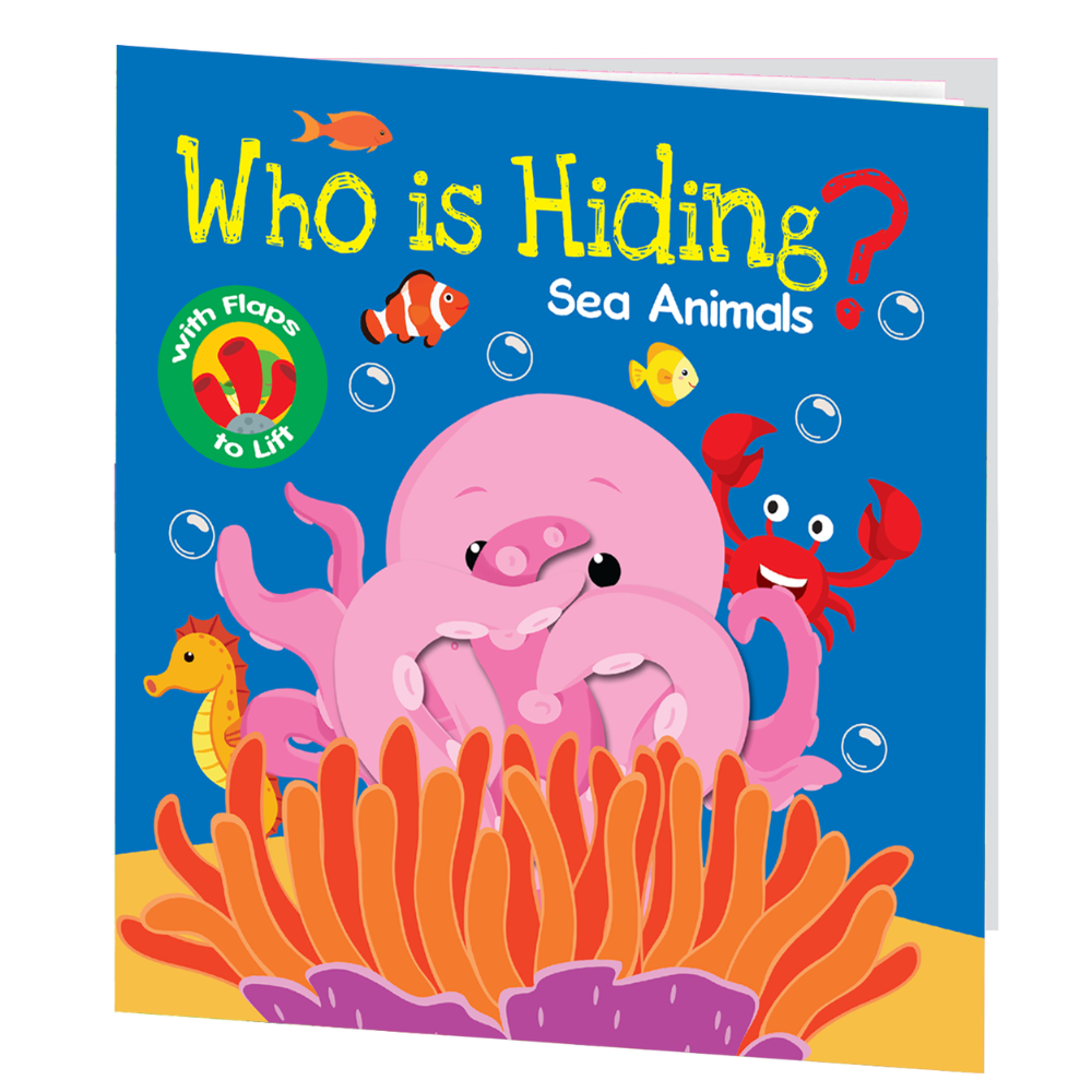 Who is Hiding ?  Sea Animals - 1 - Eveil Montessori Maroc