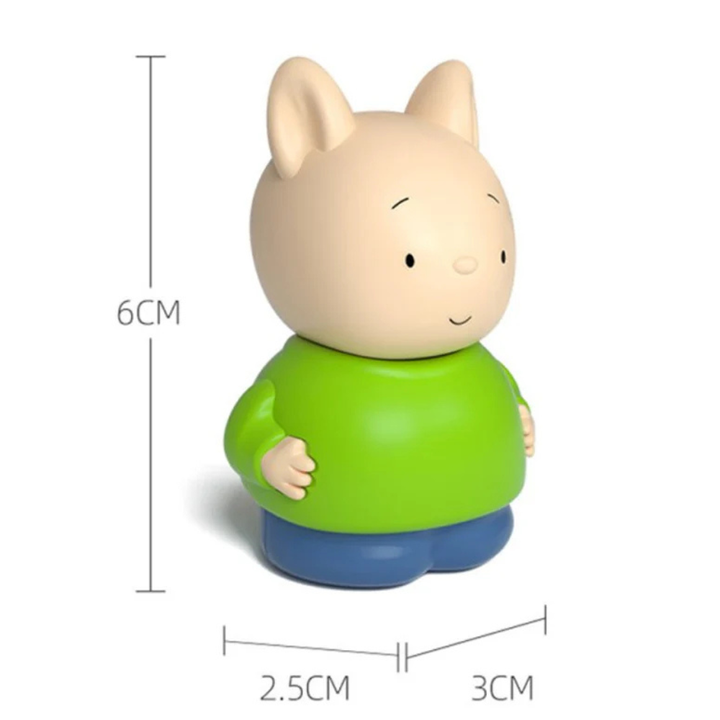 ZzzMoon Figurine Lapin Tom – Expériences émotionnelles - 4 - Eveil Montessori Maroc