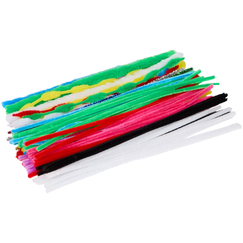 Fil chenille : 75 pièces - 1 - Eveil Montessori Maroc