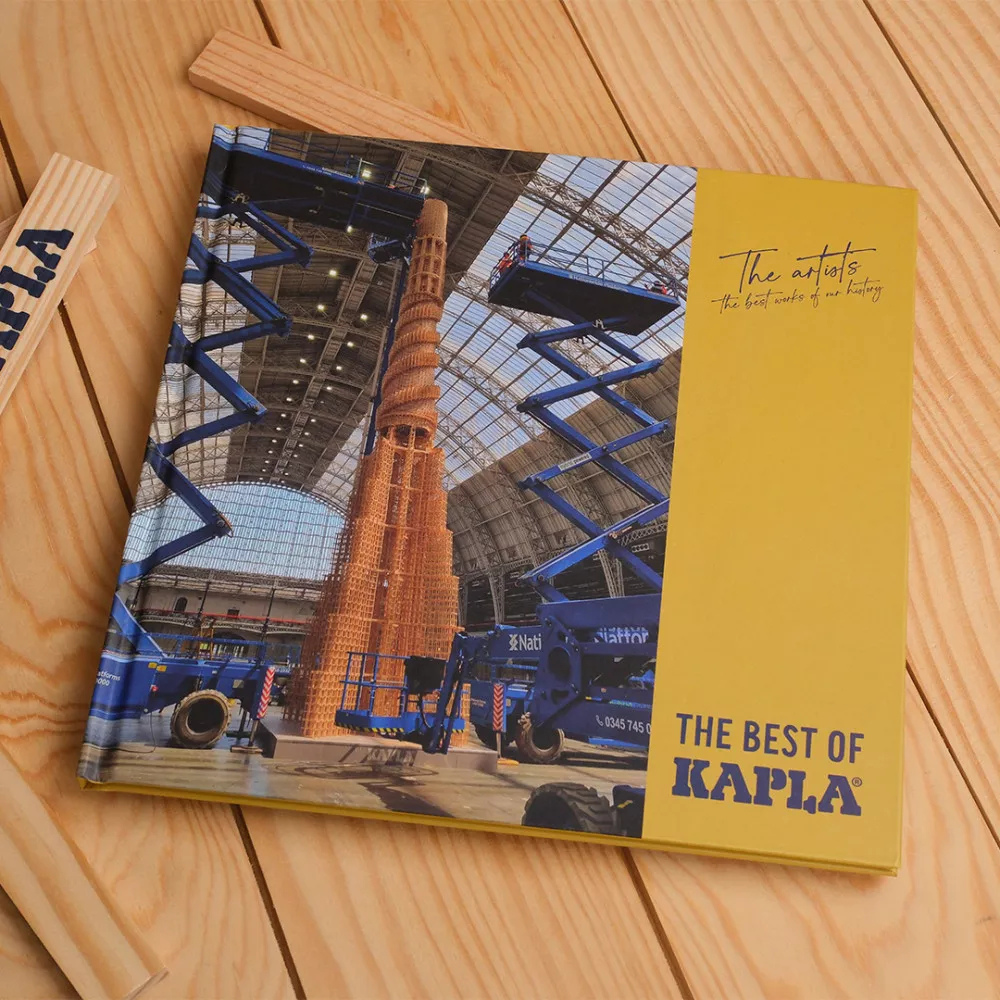 Livre - Le meilleur de kapla - 6 - Eveil Montessori Maroc
