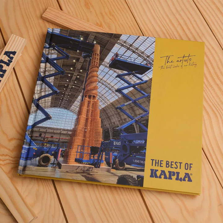 Livre - Le meilleur de kapla - 6 - Eveil Montessori Maroc