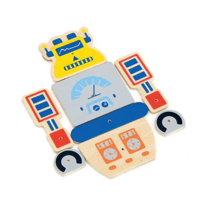 Jeu de tap tap Robots en bois