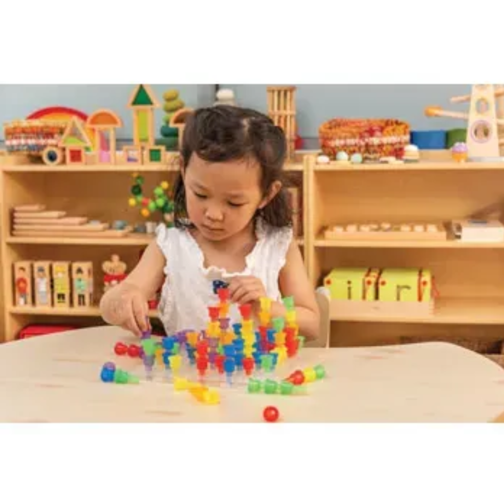 Pions Translucides - 101 pièces - 2 - Eveil Montessori Maroc