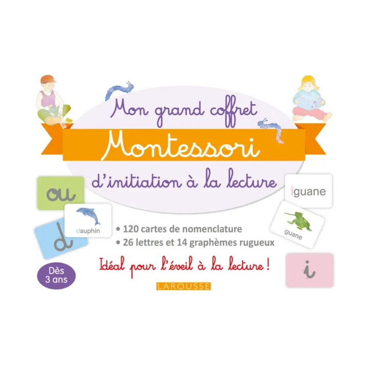 Mon coffret Montessori d'initiation à la lecture