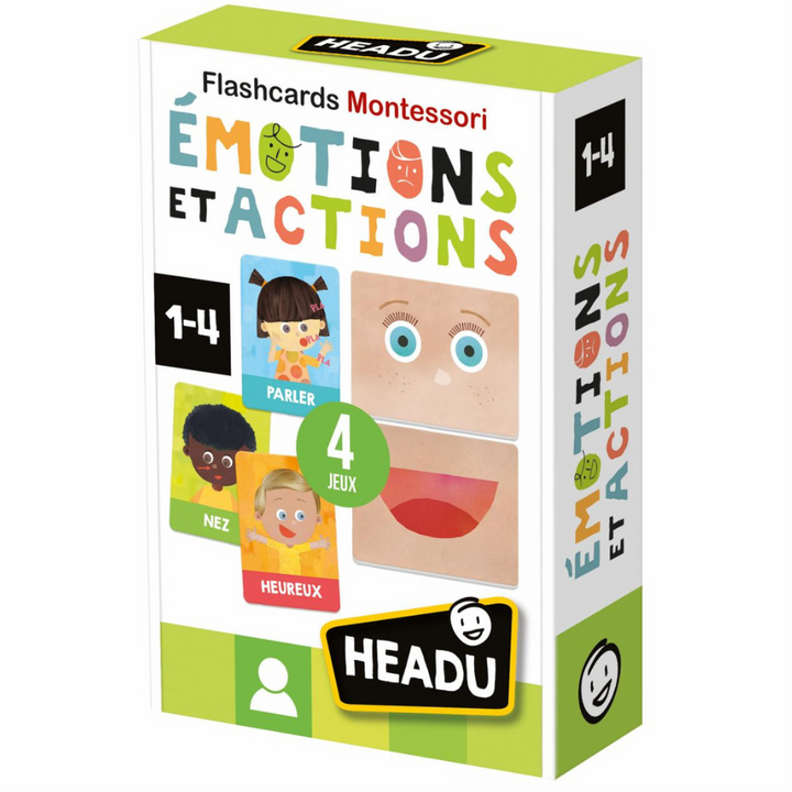 Flashcards Émotions et Actions Montessori