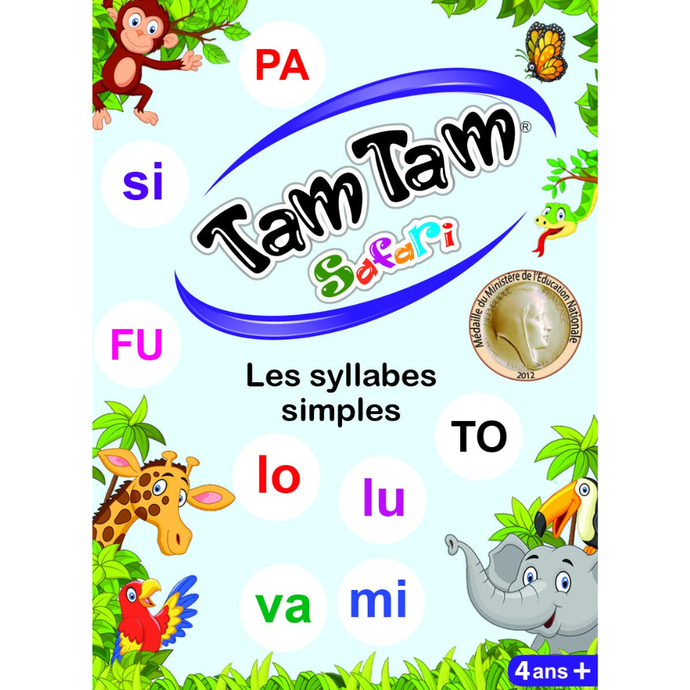Tam Tam Safari : Les syllabes simples