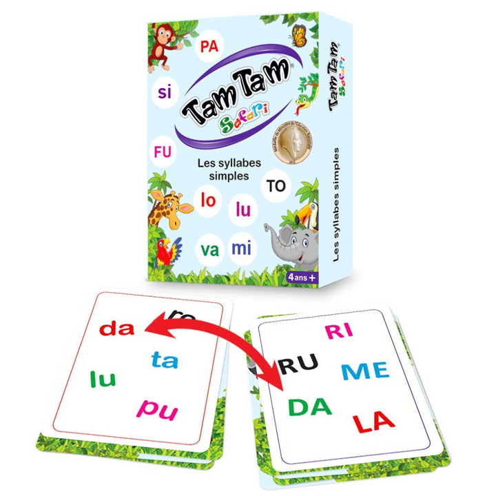 Tam Tam Safari : Les syllabes simples