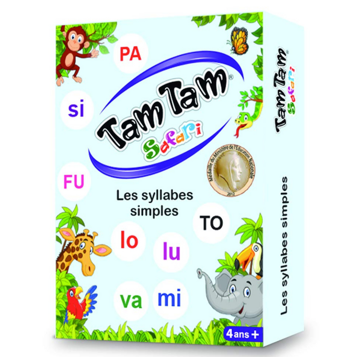 Tam Tam Safari : Les syllabes simples