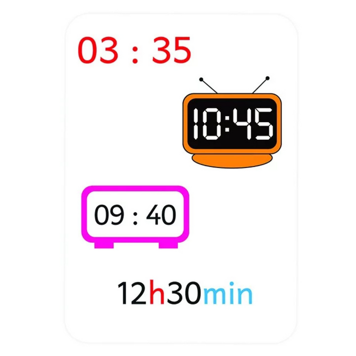 Tam Tam Tic Tac - Lire l'heure