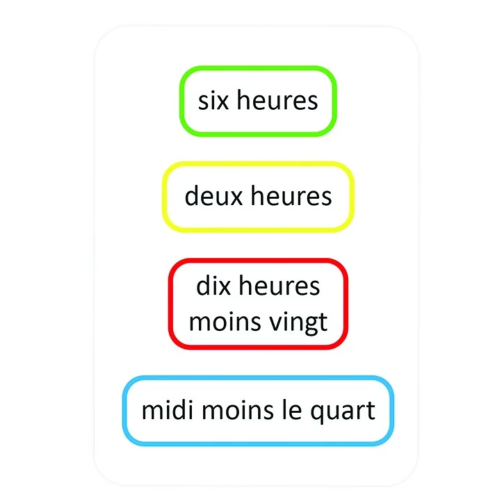 Tam Tam Tic Tac - Lire l'heure