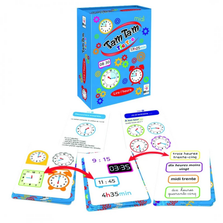 Tam Tam Tic Tac - Lire l'heure
